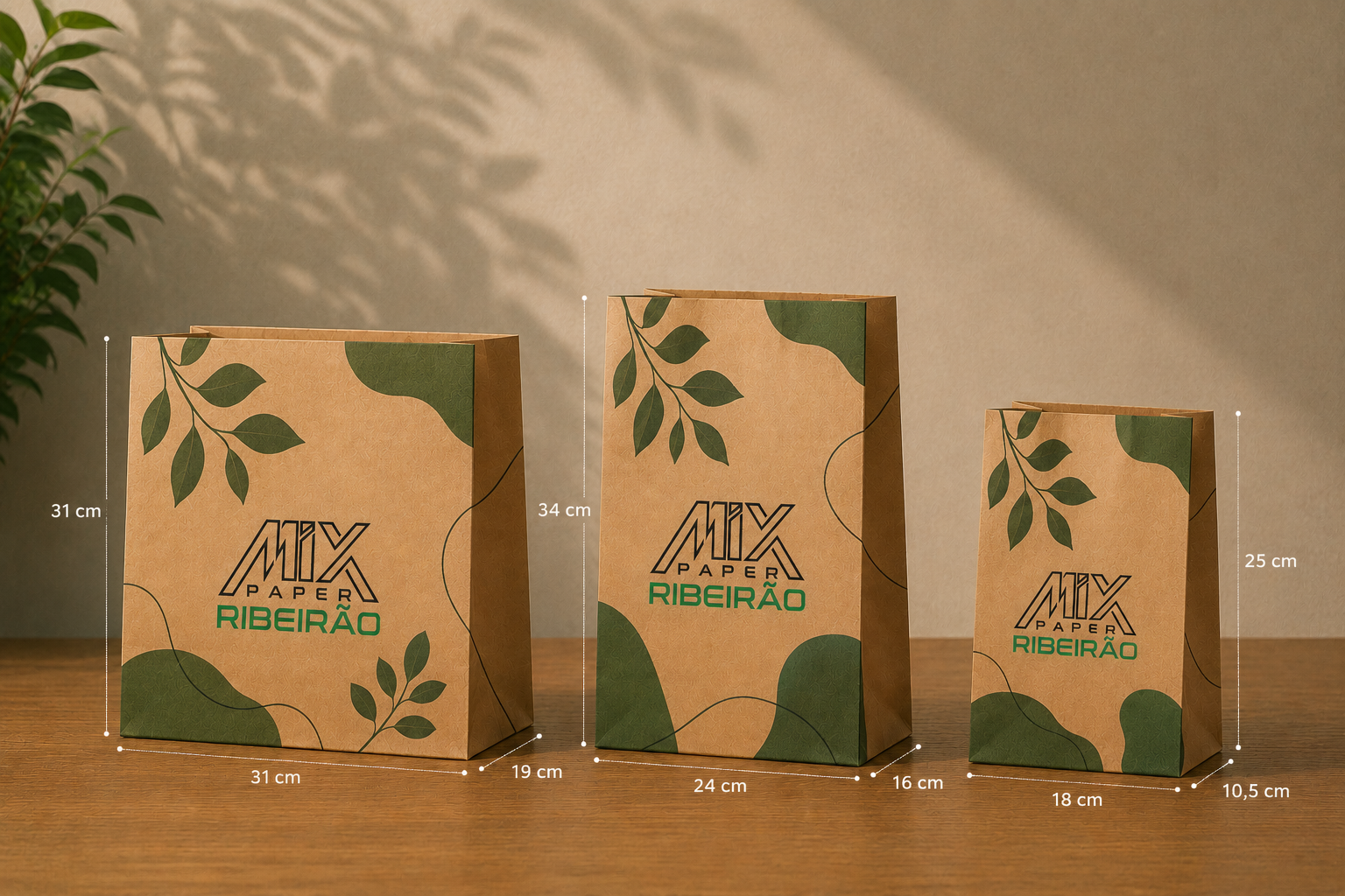 Sacolas Kraft